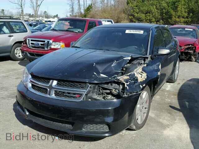 2013 DODGE AVENGER - VIN: 1C3CDZAB9DN596258 - Фото 2