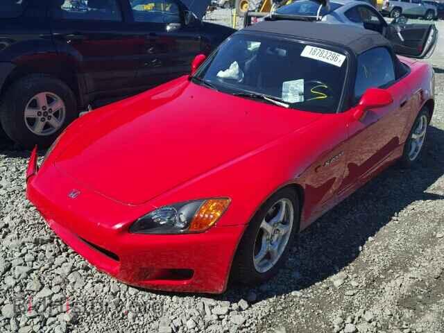 2000 HONDA S2000 - VIN: JHMAP1147YT008578 - Фото 2