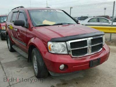 2008 Dodge DURANGO Durango SL, red — VIN 1D8HB48268F104464, Copart