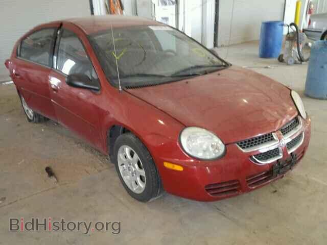 Фотография 1B3ES56CX5D221301 - DODGE NEON 2005
