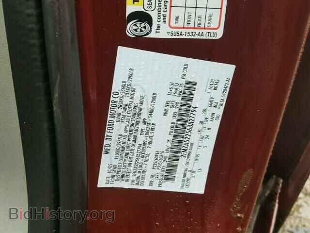 2006 FORD FREESTAR - VIN: 2FMZA52256BA27794 - Фото 10