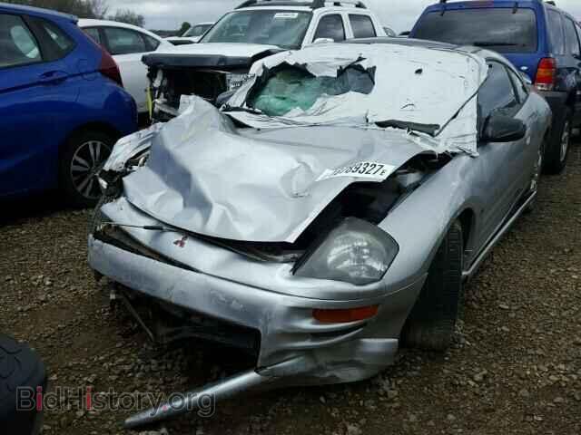 2001 MITSUBISHI ECLIPSE - VIN: 4A3AC54H31E142014 - Photo 2