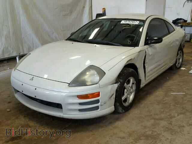 2002 MITSUBISHI ECLIPSE - VIN: 4A3AC34G72E040163 - Фото 2