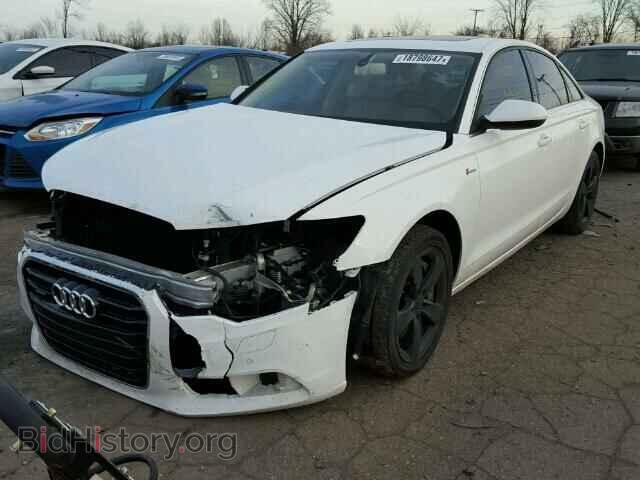 2012 AUDI A6 - VIN: WAUGGAFC4CN096785 - Фото 2