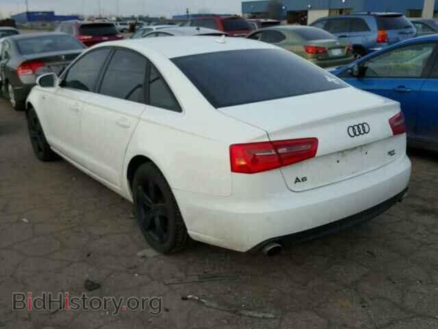 2012 AUDI A6 - VIN: WAUGGAFC4CN096785 - Фото 3