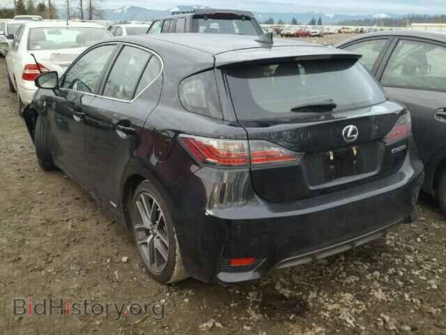 2014 LEXUS CT 200 - VIN: JTHKD5BH4E2176802 - Фото 3