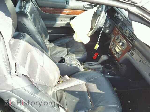 2002 CHRYSLER SEBRING - VIN: 1C3EL65R42N117419 - Фото 5