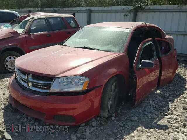 2013 DODGE AVENGER - VIN: 1C3CDZAB4DN708464 - Фото 2