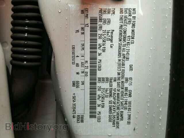 2015 FORD FOCUS - VIN: 1FADP3F2XFL353981 - Photo 10