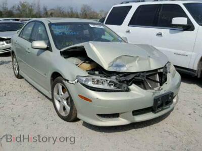2005 Mazda 6 MAZDA6S, кремовый — VIN 1YVHP80D355M03927, Copart