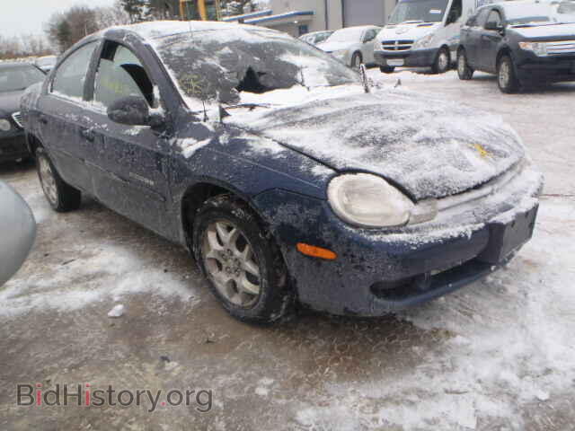 Фотография 1B3ES46CX1D239141 - DODGE NEON 2001