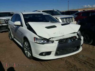 2011 Mitsubishi LANCER Lancer RAL, white — VIN JA32V6FV6BU044420, Copart