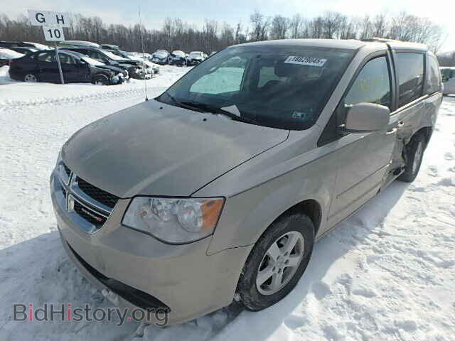 2013 DODGE CARAVAN - VIN: 2C4RDGCG4DR550438 - Фото 2