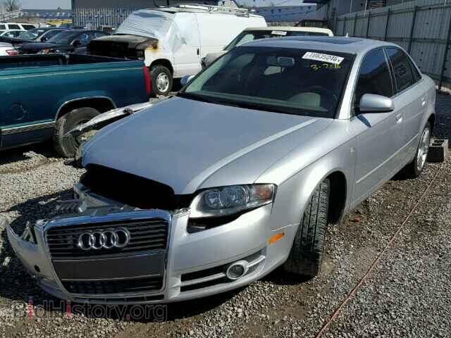 2007 AUDI A4 - VIN: WAUAF78E07A115775 - Фото 2