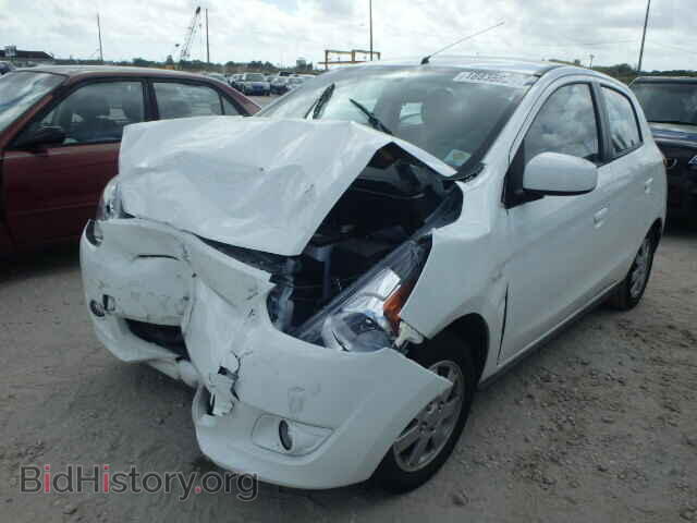 2014 MITSUBISHI MIRAGE - VIN: ML32A4HJ7EH026228 - Фото 2
