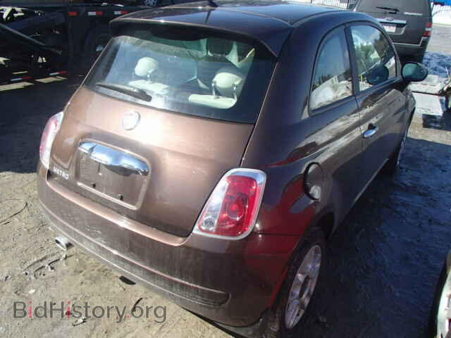 2013 FIAT 500 - VIN: 3C3CFFAR3DT541004 - Фото 4