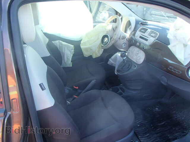2013 FIAT 500 - VIN: 3C3CFFAR3DT541004 - Фото 5