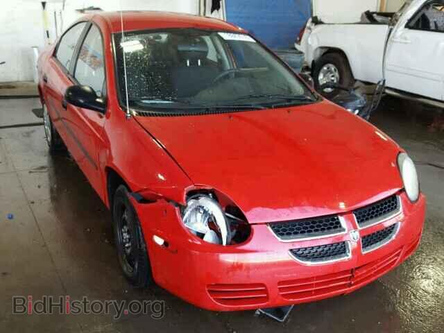 Фотография 1B3ES26C54D568239 - DODGE NEON 2004