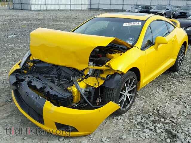 2009 MITSUBISHI ECLIPSE - VIN: 4A3AK34T49E012587 - Фото 2