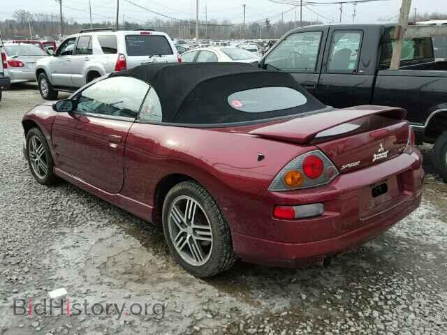 2003 MITSUBISHI ECLIPSE - VIN: 4A3AE75H13E175567 - Фото 3