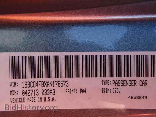2010 DODGE AVENGER - VIN: 1B3CC4FBXAN178573 - Фото 10