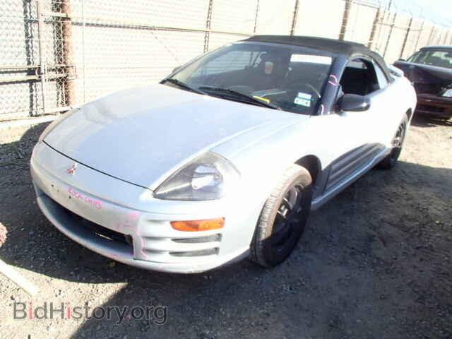 2001 MITSUBISHI ECLIPSE - VIN: 4A3AE85H51E161139 - Фото 2
