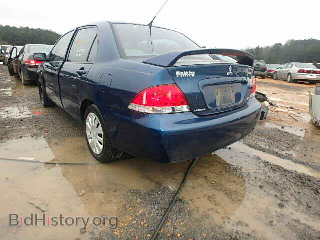 2006 MITSUBISHI LANCER - VIN: JA3AJ26E76U002358 - Фото 3