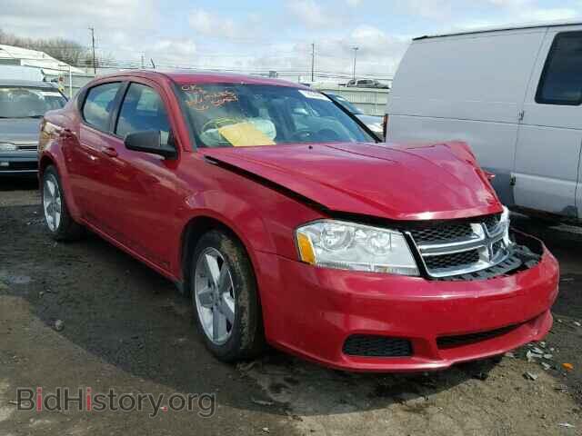 Photo 1C3CDZAB4DN537070 - DODGE AVENGER 2013