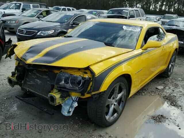 2013 CHEVROLET CAMARO - VIN: 2G1FK1EJ2D9182395 - Фото 2