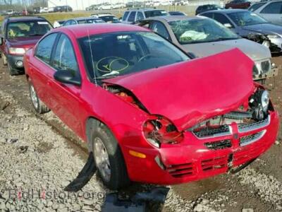 2004 Dodge NEON Neon SXT, red — VIN 1B3ES56C54D574608, Copart