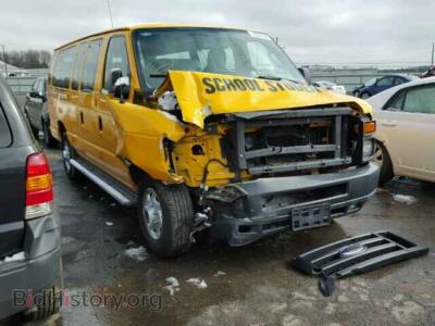 2010 Ford ECONOLINE, yellow — VIN 1FDSS3BL6ADA35224, Copart