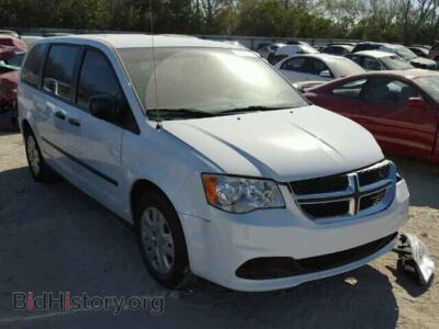 2014 Dodge CARAVAN Grand Cara, white — VIN 2C4RDGBG9ER459586, Copart