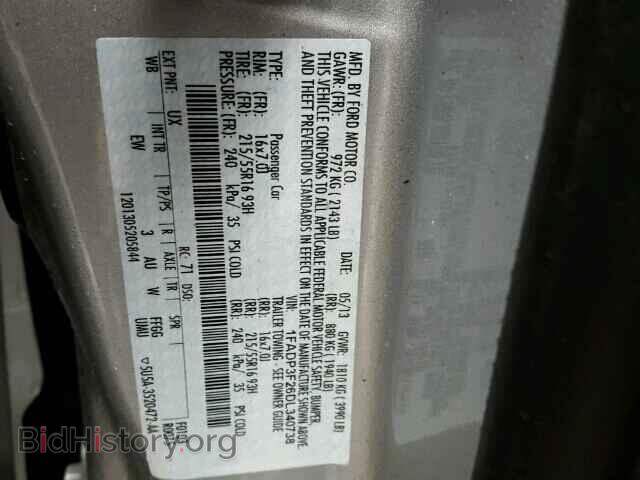 2013 FORD FOCUS - VIN: 1FADP3F26DL340738 - Фото 10