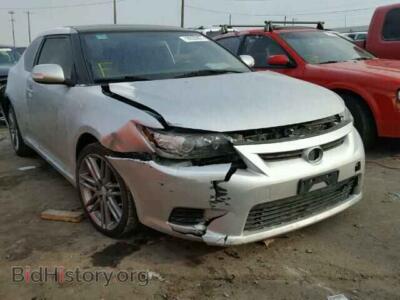 2013 Toyota SCION Scion TC, silver — VIN JTKJF5C73D3051529, Copart