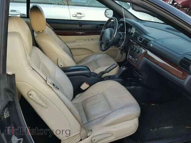 2001 CHRYSLER SEBRING - VIN: 1C3EL65U21N597978 - Photo 5