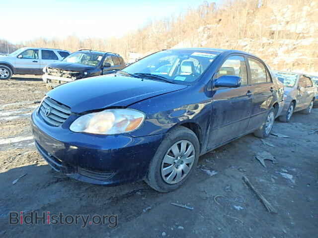 2003 TOYOTA COROLLA - VIN: 2T1BR32E43C038978 - Фото 2