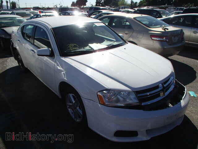 Фотография 1C3CDZCB9CN208893 - DODGE AVENGER 2012