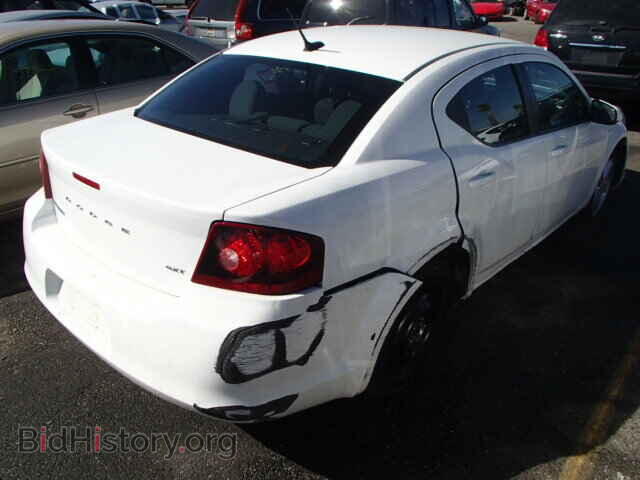 2012 DODGE AVENGER - VIN: 1C3CDZCB9CN208893 - Фото 4