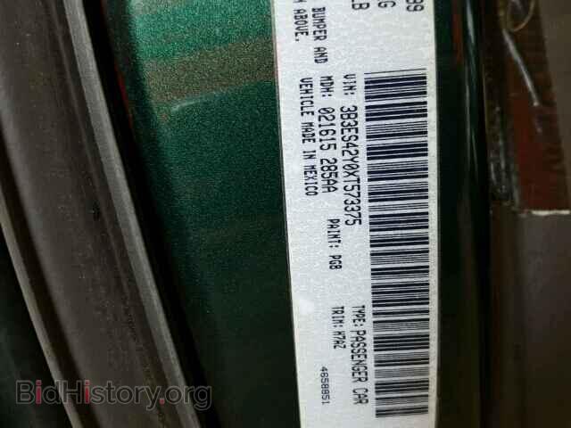 1999 DODGE NEON - VIN: 3B3ES42Y0XT573375 - Фото 10