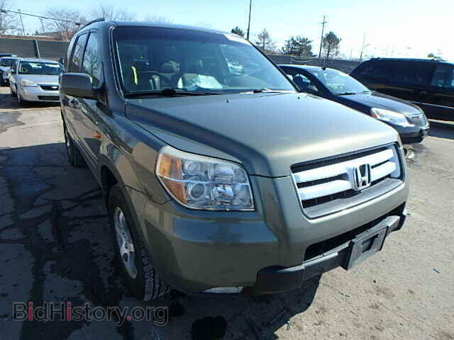 Фотография 2HKYF18617H536727 - HONDA PILOT 2007