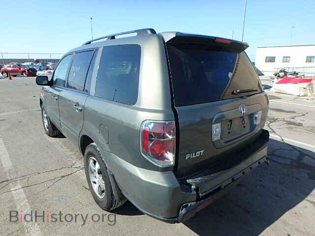 2007 HONDA PILOT - VIN: 2HKYF18617H536727 - Фото 3