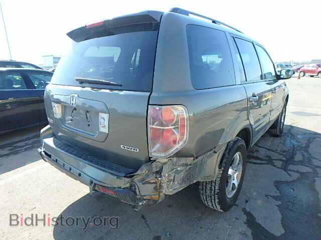 2007 HONDA PILOT - VIN: 2HKYF18617H536727 - Фото 4