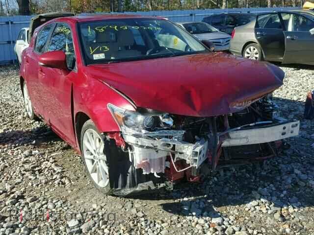 Фотография JTHKD5BH9C2101011 - LEXUS CT 200 2012