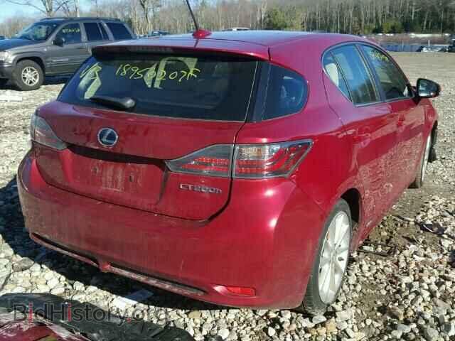 2012 LEXUS CT 200 - VIN: JTHKD5BH9C2101011 - Фото 4