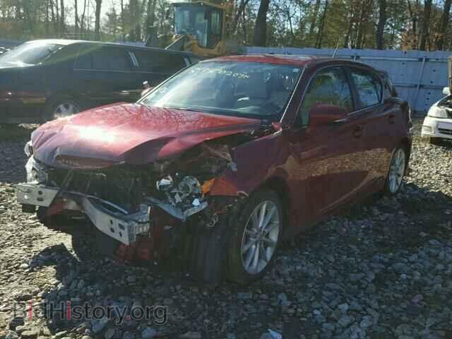 2012 LEXUS CT 200 - VIN: JTHKD5BH9C2101011 - Фото 10