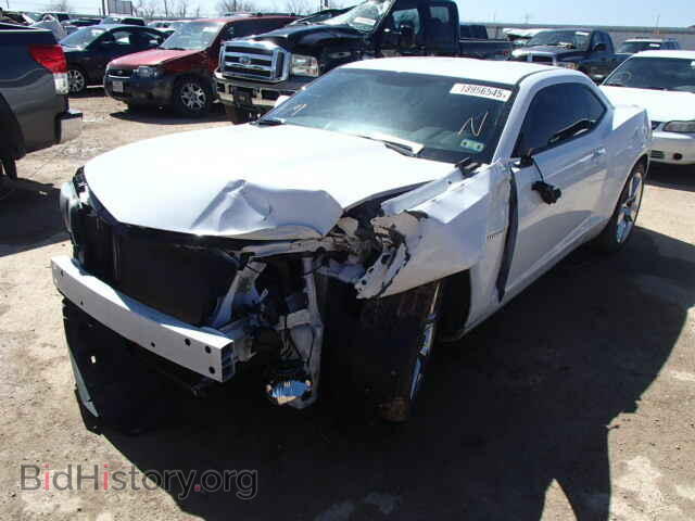 2012 CHEVROLET CAMARO - VIN: 2G1FA1E38C9177740 - Фото 2