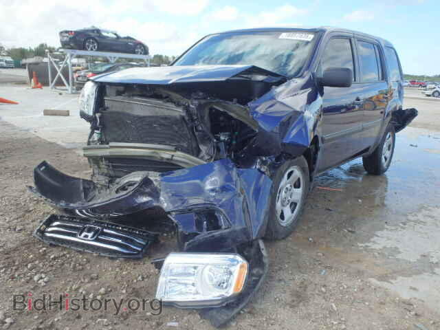 2013 HONDA PILOT - VIN: 5FNYF3H21DB035372 - Фото 2
