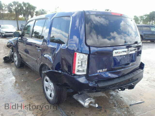 2013 HONDA PILOT - VIN: 5FNYF3H21DB035372 - Фото 3