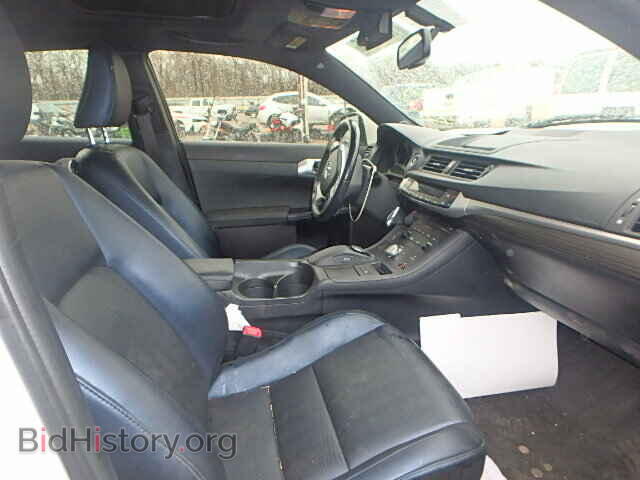 2012 LEXUS CT 200 - VIN: JTHKD5BH2C2064299 - Фото 5