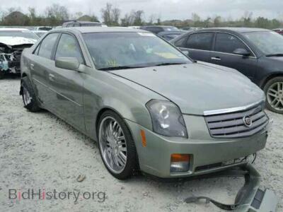 2004 Cadillac CTS, зеленый — VIN 1G6DM577240140761, Copart